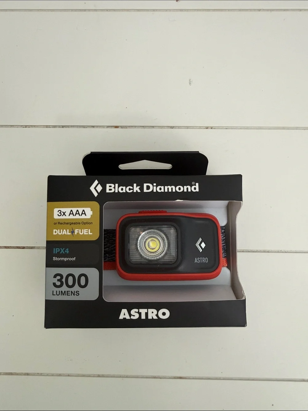 Black Diamond Astro Headlamp in Red and Black